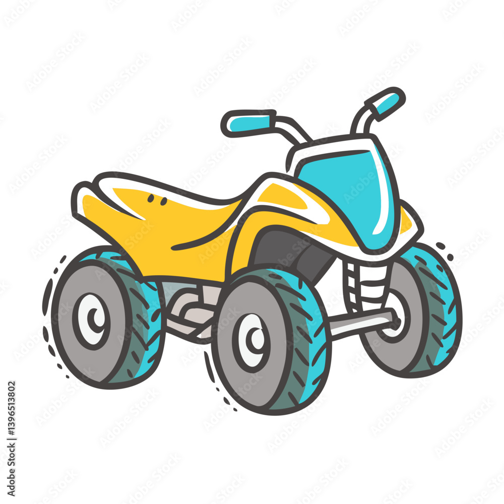 quad bike icon, quad bike vector illustration-simple illustration of quad bike, perfect for quad bike logos and icons quad bike icon, quad bike vector illustration-simple illustration of quad bike, perfect for quad bike logos and icons