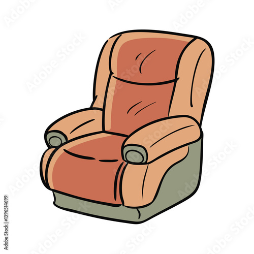 recliner icon, recliner vector illustration-simple illustration of recliner, perfect for recliner logos and icons