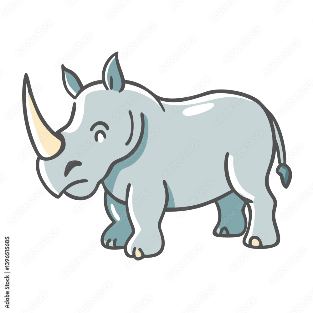 rhino icon, rhino vector illustration-simple illustration of rhino, perfect for rhino logos and icons rhino icon, rhino vector illustration-simple illustration of rhino, perfect for rhino logos and icons