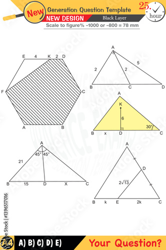 Geometry and geometric concepts. They blend numerical and verbal lessons with next-generation problems. Designed for 2026 exams, they cater to high and middle school students.