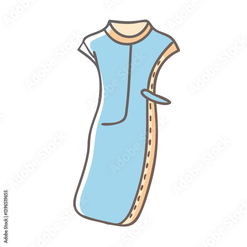 sheath dress icon, sheath dress vector illustration-simple illustration of sheath dress, perfect for sheath dress logos and icons