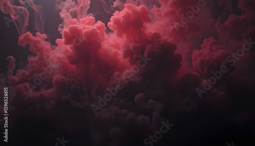 Dark Moody Smoke Abstract Background for Fashion, Music, and Edgy Branding.
