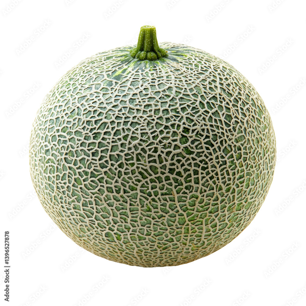 Green textured melon fruit Green textured melon fruit
