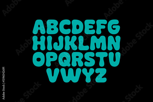 CyanPuff - Bold Wavy Display Font

A bold, wavy font with a cyan, puffy style for headlines and branding.