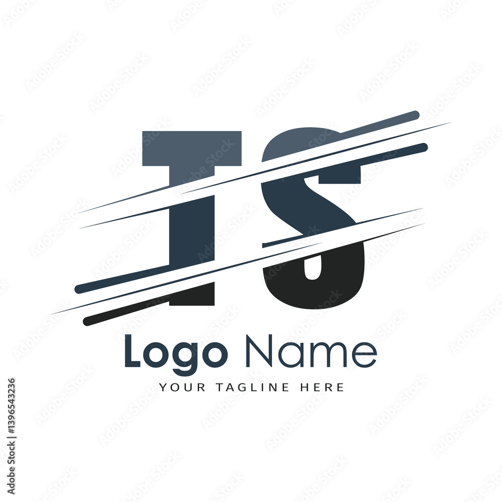 initial monogram logo with letter style design initial monogram logo with letter style design