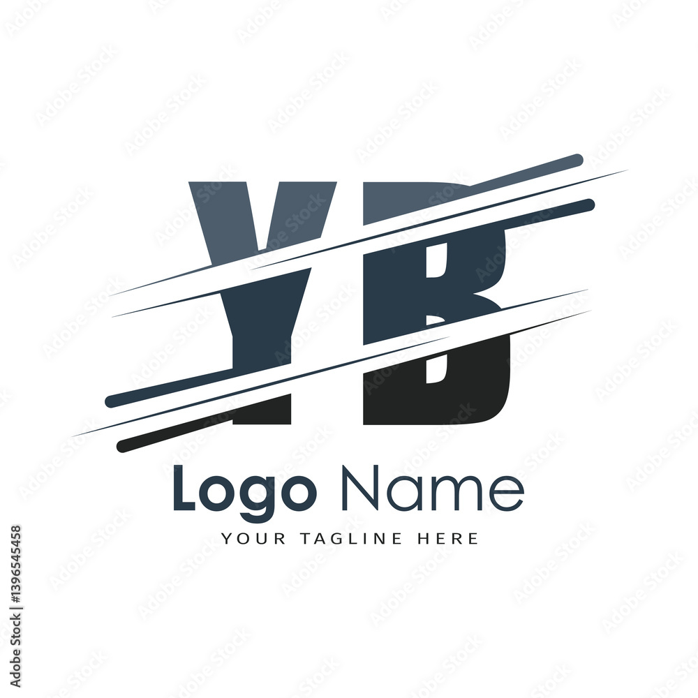 initial monogram logo with letter style design initial monogram logo with letter style design