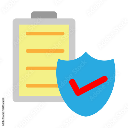 Compliance Vector Flat Icon Design