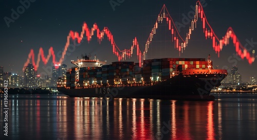 Declining international commerce impacting supply chains and global economy