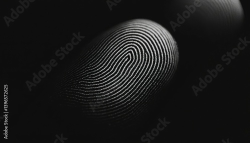 Wallpaper Mural Fingerprint close-up Torontodigital.ca