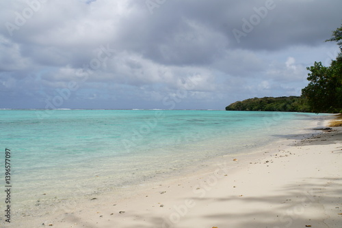 Pau Pau Beach in Saipan Island