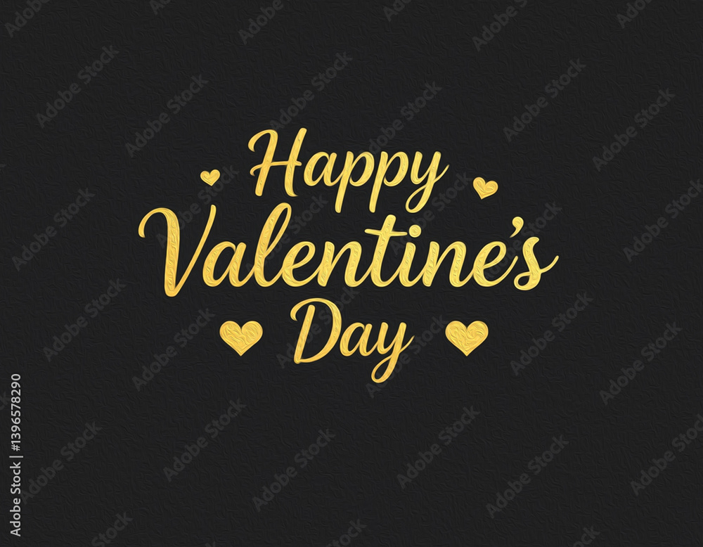 Obraz premium Valentine's Day card design. Illustration with oil paint. Pattern for printing on wall decorations, covers, wallpapers