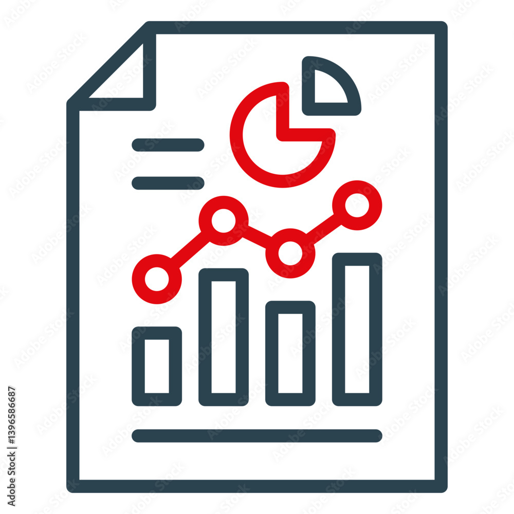 Analytics Report Icon