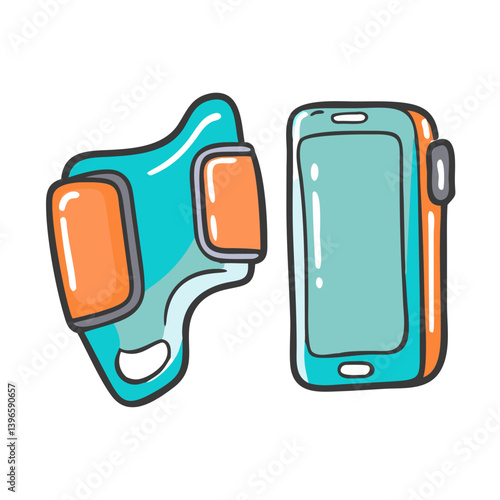 sport armbands icon, sport armbands vector illustration-simple illustration of sport armbands, perfect for sport armbands logos and icons