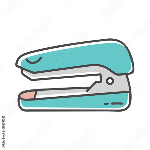 stapler icon, stapler vector illustration-simple illustration of stapler, perfect for stapler logos and icons
