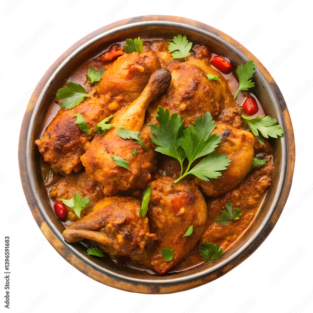 Chicken Chettinad Indian Cuisine Background Chicken Chettinad Indian Cuisine Background