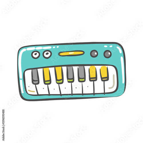 synthesizer icon, synthesizer vector illustration-simple illustration of synthesizer, perfect for synthesizer logos and icons