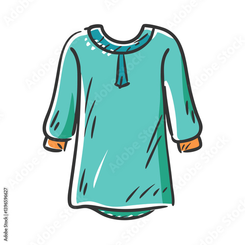 tunic icon, tunic vector illustration-simple illustration of tunic, perfect for tunic logos and icons