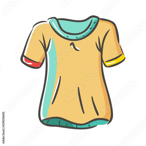 tunic icon, tunic vector illustration-simple illustration of tunic, perfect for tunic logos and icons