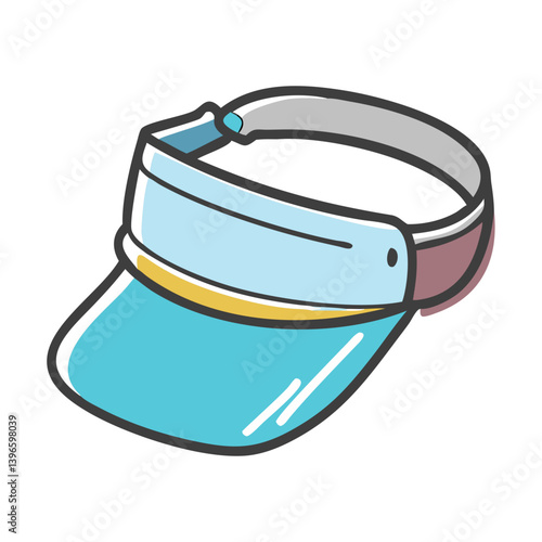 visors icon, visors vector illustration-simple illustration of visors, perfect for visors logos and icons