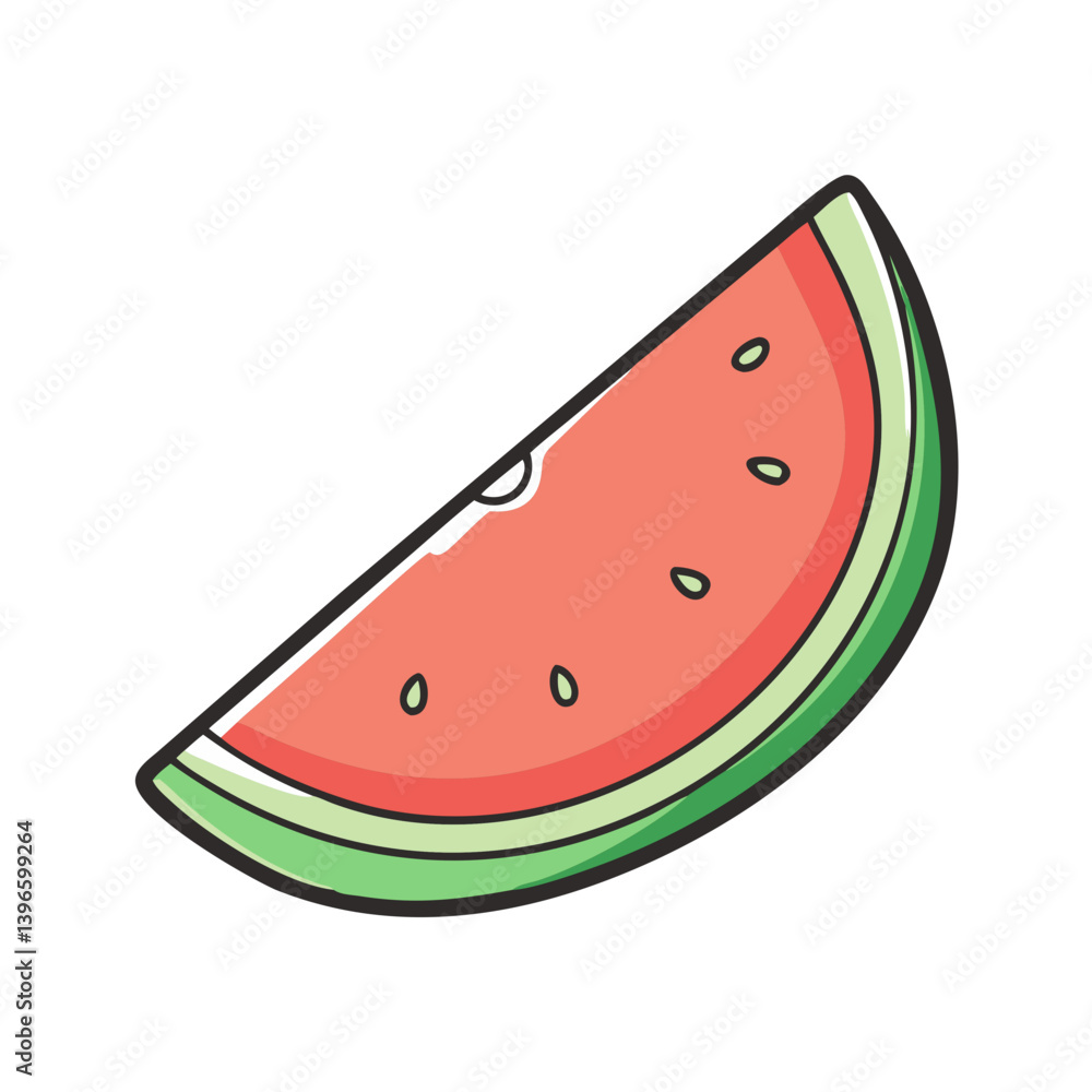 watermelon slice icon, watermelon slice vector illustration-simple illustration of watermelon slice, perfect for watermelon slice logos and icons watermelon slice icon, watermelon slice vector illustration-simple illustration of watermelon slice, perfect for watermelon slice logos and icons
