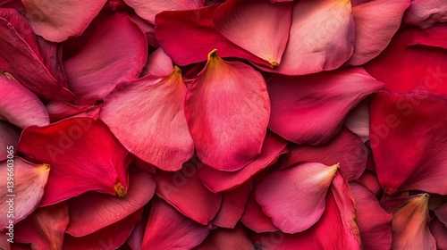 Wallpaper Mural A close-up of vibrant red rose petals, displaying their soft texture and rich colors, perfect for romantic or nature-themed projects. Torontodigital.ca