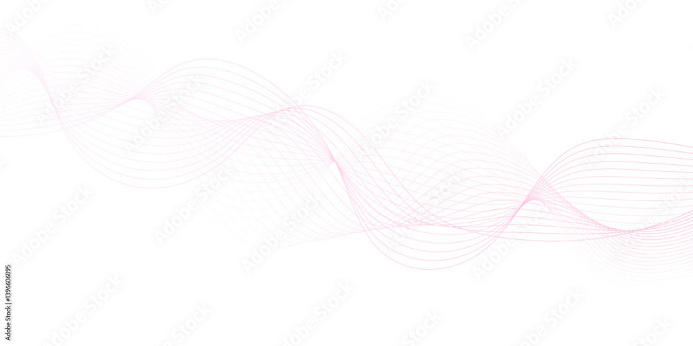 pink wave curve lines banner background design. Digital frequency track equalizer. Stylized line art background. modern soft luxury texture with smooth and clean vector subtle background illustration pink wave curve lines banner background design. Digital frequency track equalizer. Stylized line art background. modern soft luxury texture with smooth and clean vector subtle background illustration