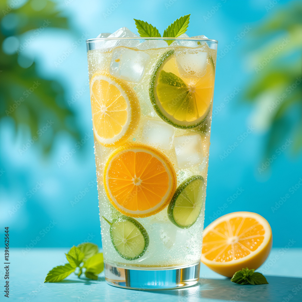 Fototapeta premium Refreshing Citrus Drink