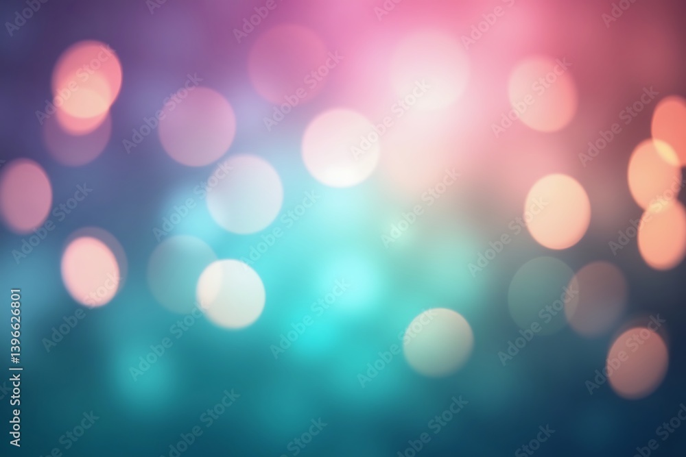 Fototapeta premium Abstract bokeh background blurred light effect for wallpaper and graphic design resource one hundred char