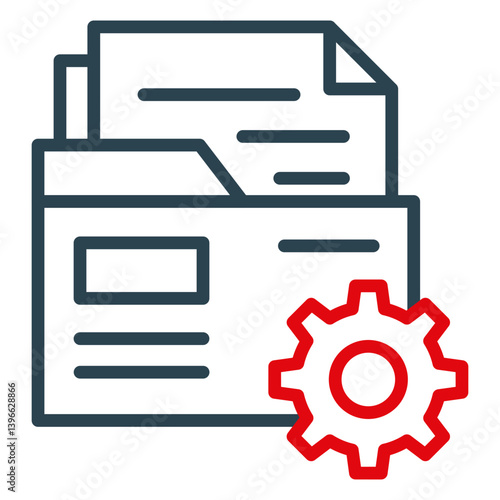 Document Management Icon