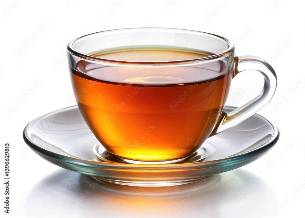 Isolated teacup, herbal tea, hot drink; high-res tilt-shift image with clipping path, white backdrop. Isolated teacup, herbal tea, hot drink; high-res tilt-shift image with clipping path, white backdrop.