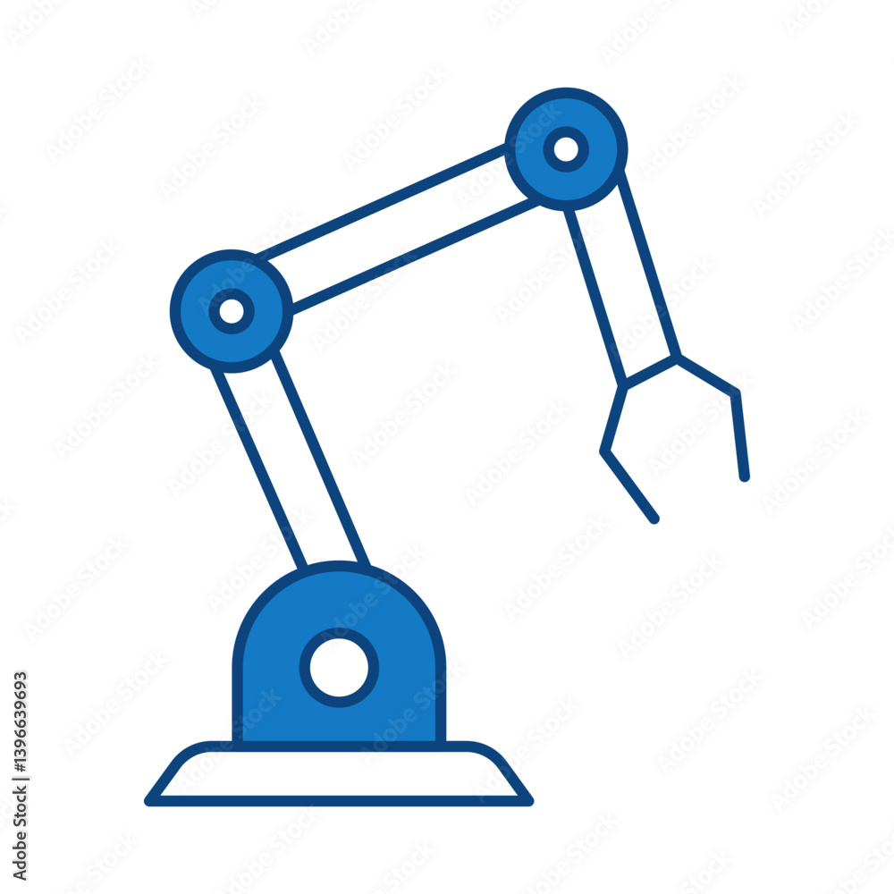 Robot Blue Line Icons. AI, Brain, Robot, Bot, Technology, Mind, AI Agent, Intelligent Icons Editable Stroke Vector Illustration Robot Blue Line Icons. AI, Brain, Robot, Bot, Technology, Mind, AI Agent, Intelligent Icons Editable Stroke Vector Illustration