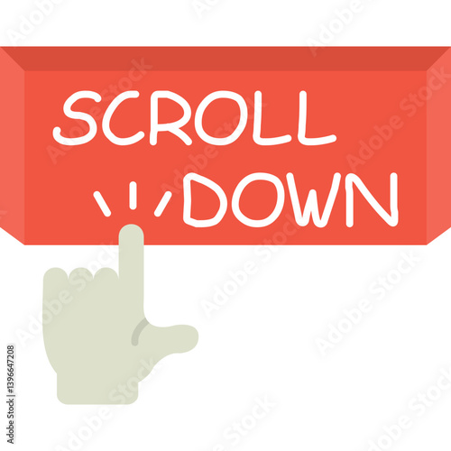 Scroll Down Icon