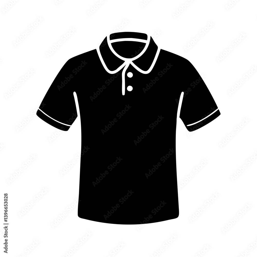 polo shirt icon, polo shirt silhouette vector illustration-simple silhouette illustration of polo shirt, perfect for polo shirt logos and icons polo shirt icon, polo shirt silhouette vector illustration-simple silhouette illustration of polo shirt, perfect for polo shirt logos and icons