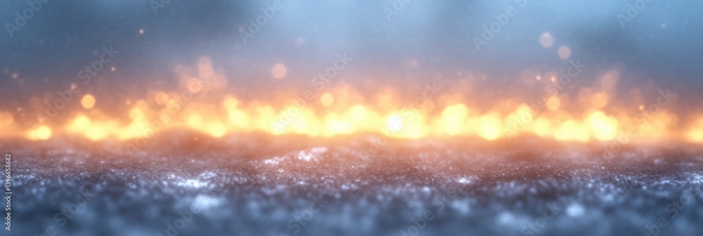 Fototapeta premium Fiery Landscape Horizon