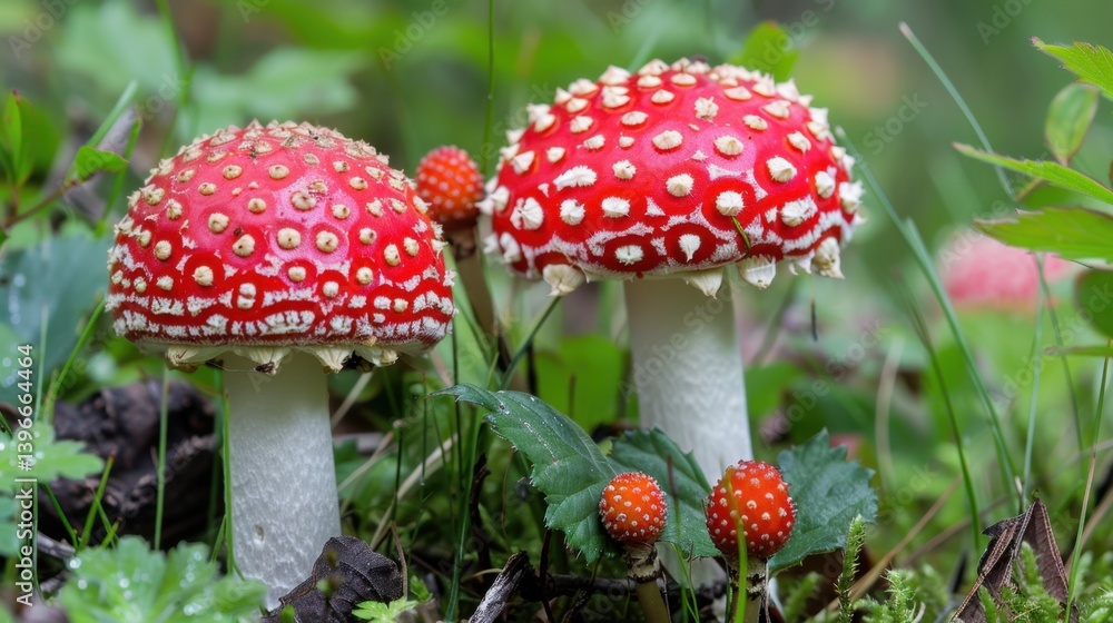 Obraz premium Nature Walks: Taking a walk in nature, noticing the colors, scents, and sounds around you, deepening your relaxation and strengthening your bond with the earth.