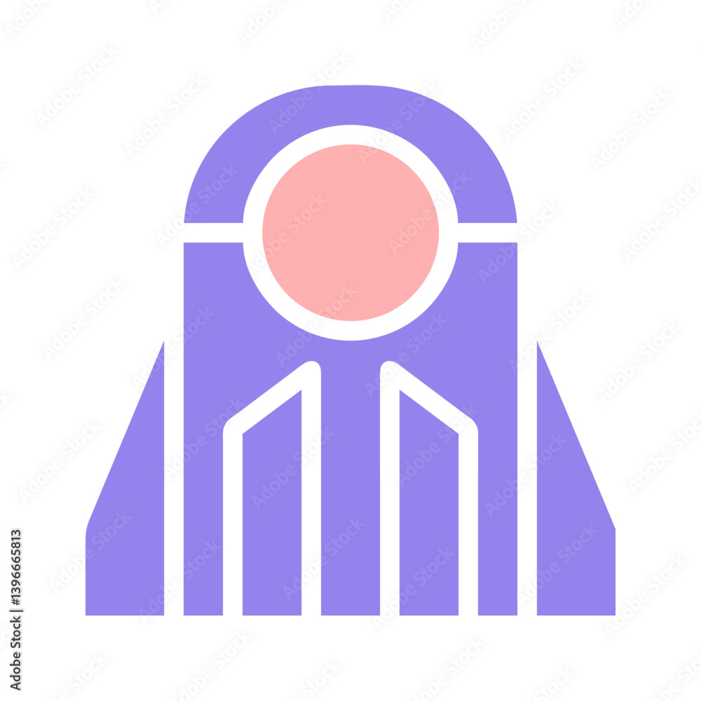 Abstract Geometric Icon Shape Style Illustration Abstract Geometric Icon Shape Style Illustration