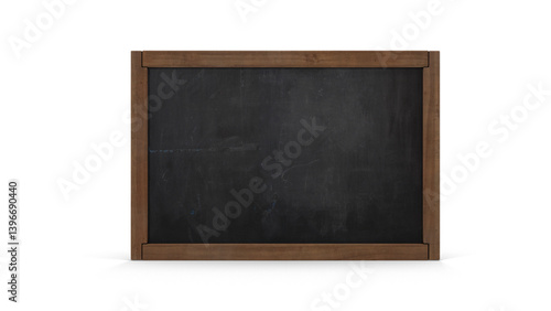blackboard with chalk