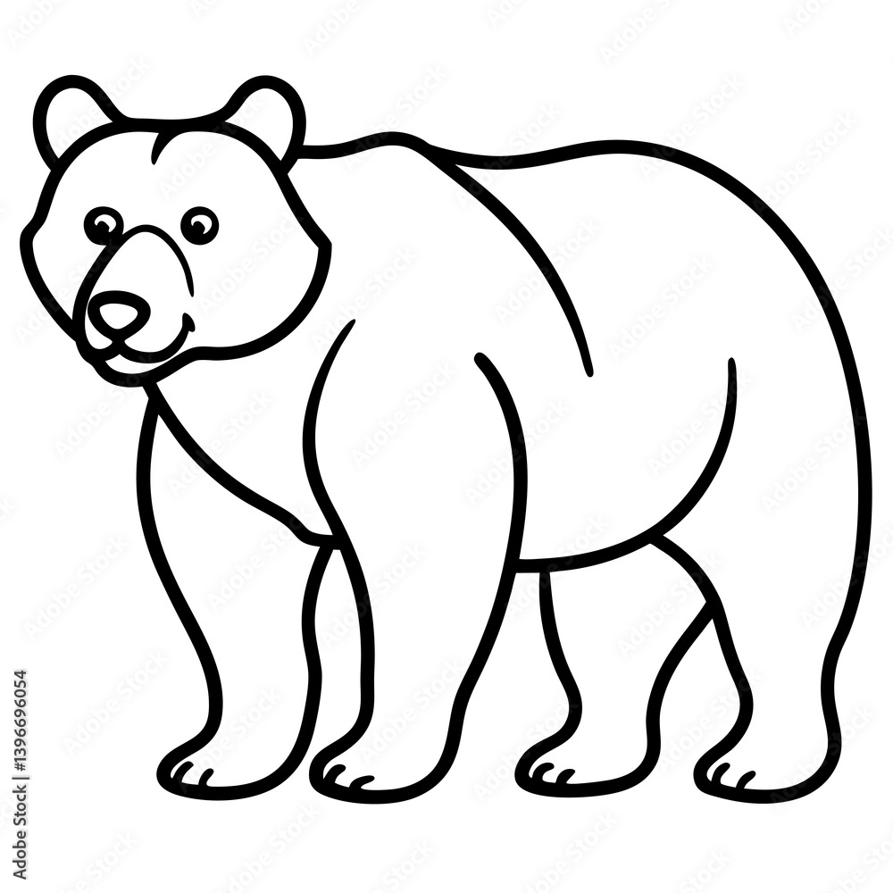 Minimalist line art illustration of a wild animal, perfect for modern decor, tattoo design, logos, or branding. This elegant black and white drawing features clean lines and abstract style, ideal for Minimalist line art illustration of a wild animal, perfect for modern decor, tattoo design, logos, or branding. This elegant black and white drawing features clean lines and abstract style, ideal for