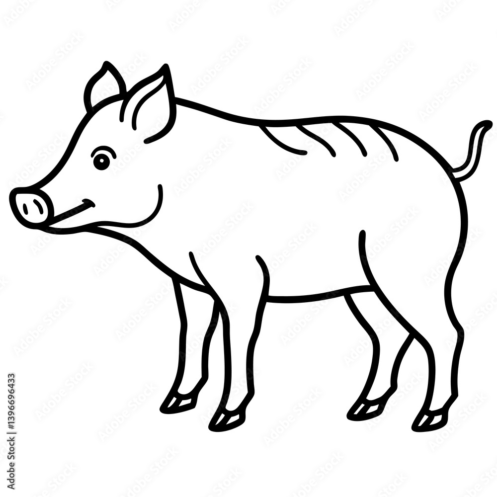 Minimalist line art illustration of a wild animal, perfect for modern decor, tattoo design, logos, or branding. This elegant black and white drawing features clean lines and abstract style, ideal for Minimalist line art illustration of a wild animal, perfect for modern decor, tattoo design, logos, or branding. This elegant black and white drawing features clean lines and abstract style, ideal for