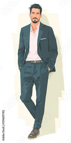 young man in suit