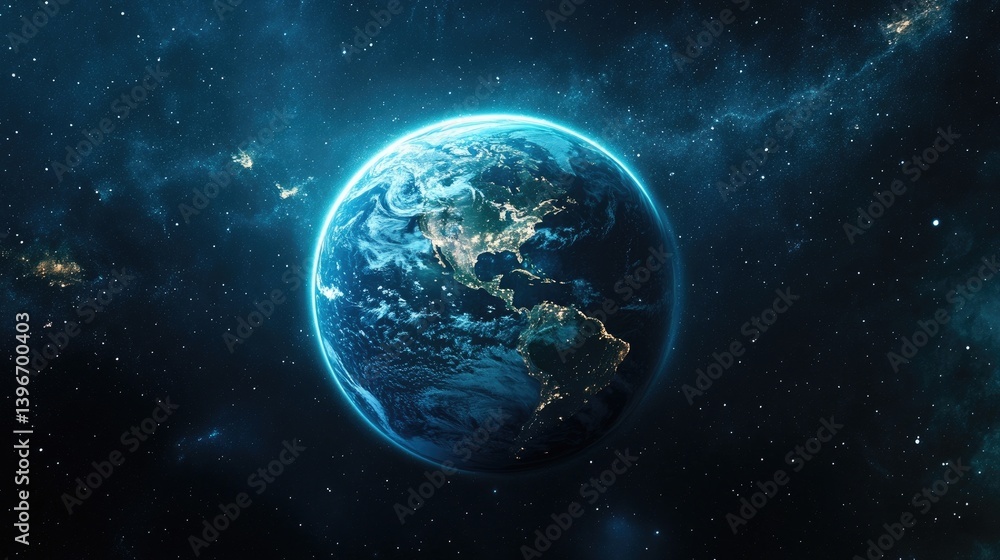 Obraz premium Earth Day environmental flyer poster layout