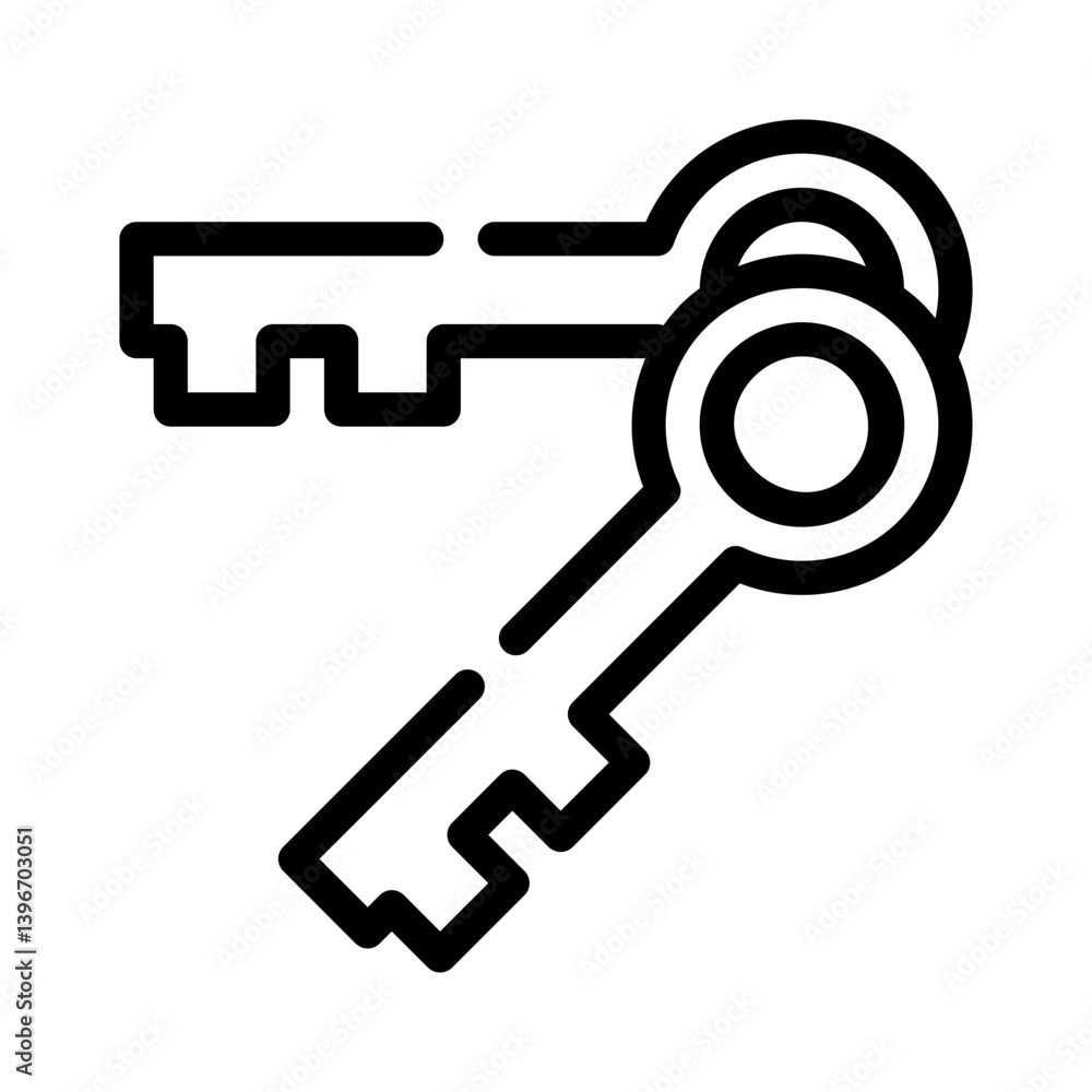key line icon