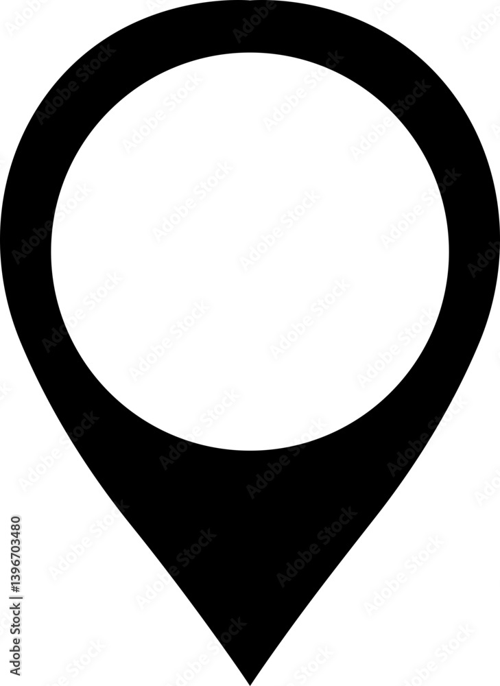 Location map pointer markers pin icon in flat. isolated on transparent background. Location map pointer markers pin icon in flat. isolated on transparent background.