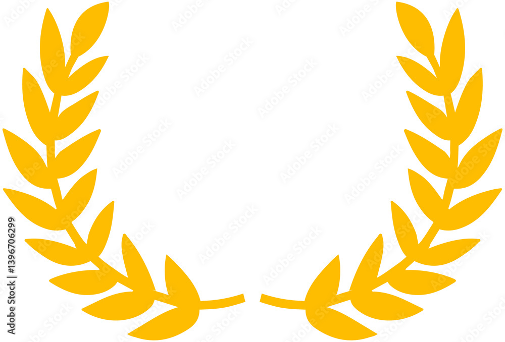 Wheat ear Laurel icon