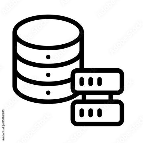 database line icon