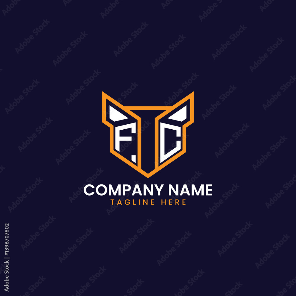 Tech-Inspired Geometric Logo Design Tech-Inspired Geometric Logo Design