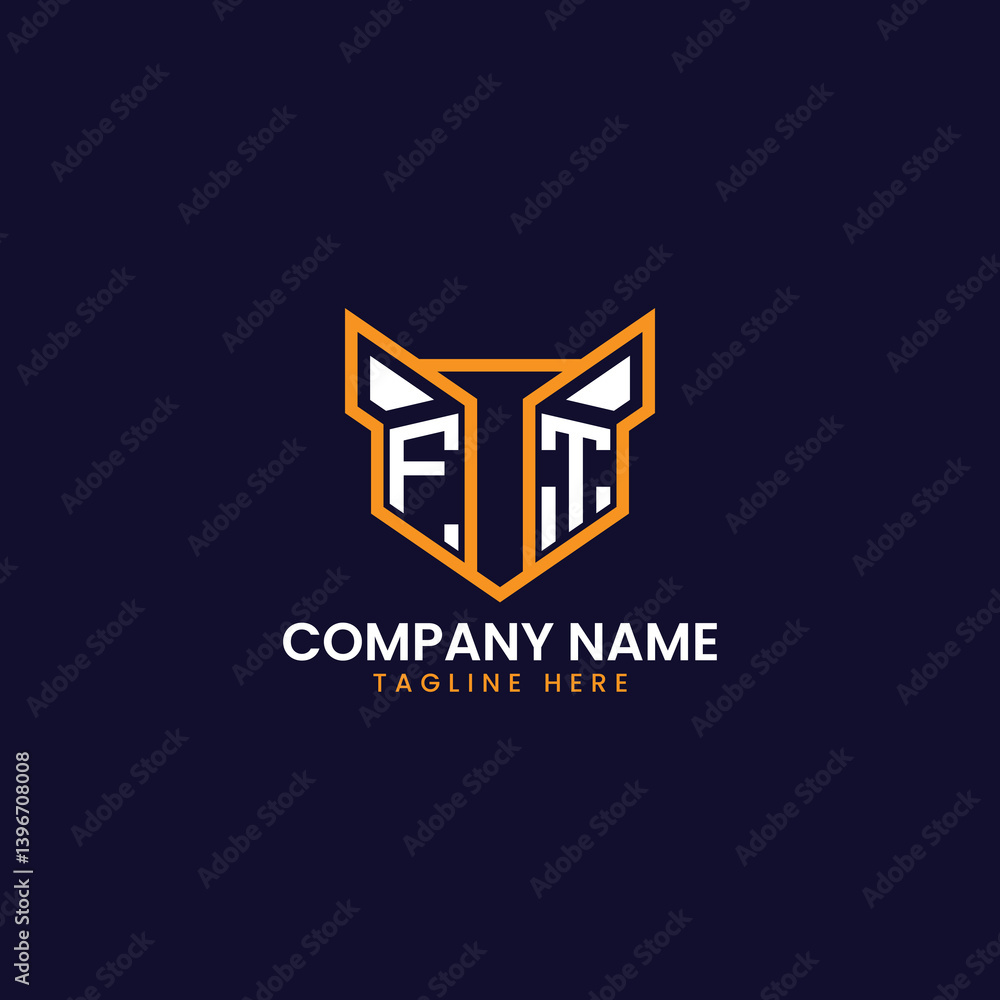 Tech-Inspired Geometric Logo Design Tech-Inspired Geometric Logo Design