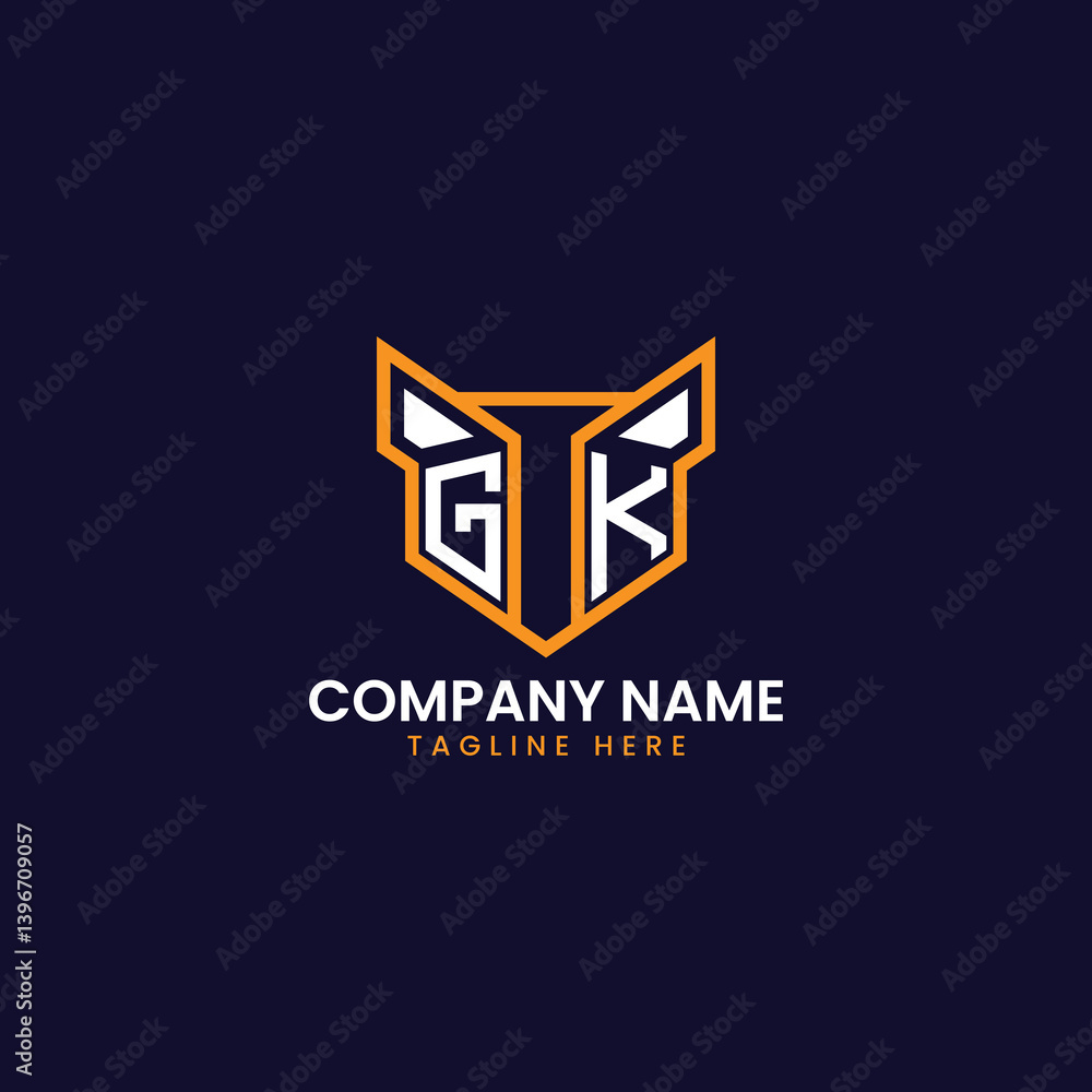 Tech-Inspired Geometric Logo Design Tech-Inspired Geometric Logo Design