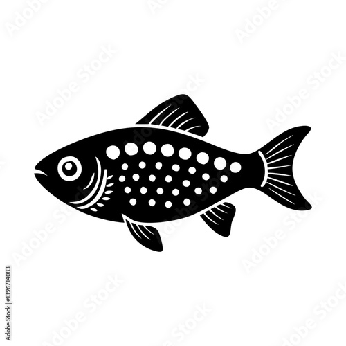 celestial pearl danio fish icon, celestial pearl danio fish vector,