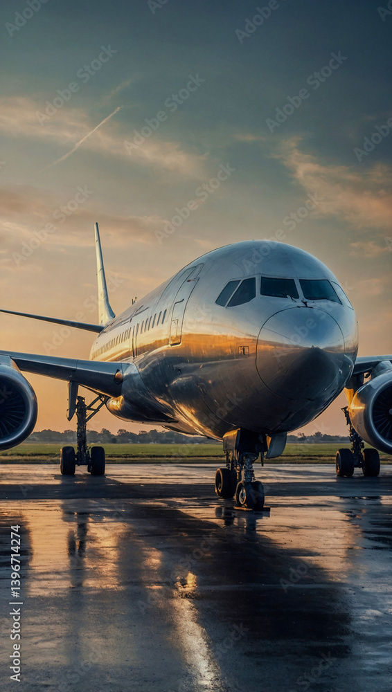 Airplane isolated on background. Airplane isolated on background.